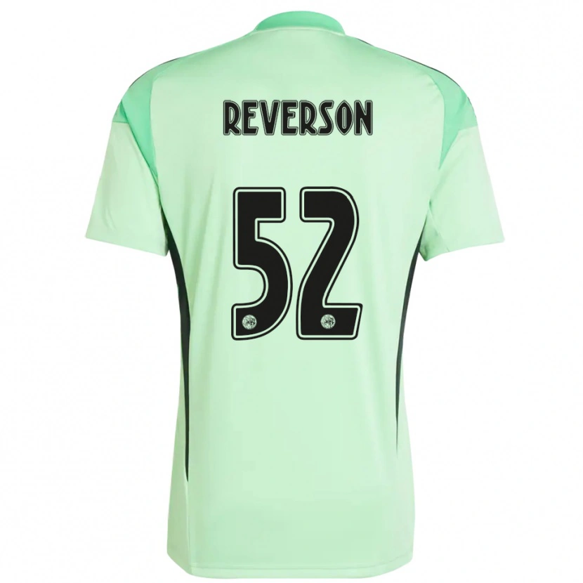 Danxen Kinder Paul Reverson #52 Trikot Hellgrün Schwarz Torwarttrikot 2025/26 Österreich