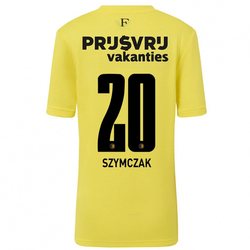 Danxen Kinder Oliwia Szymczak #20 Trikot Gelb Schwarz Torwarttrikot 2025/26 Österreich