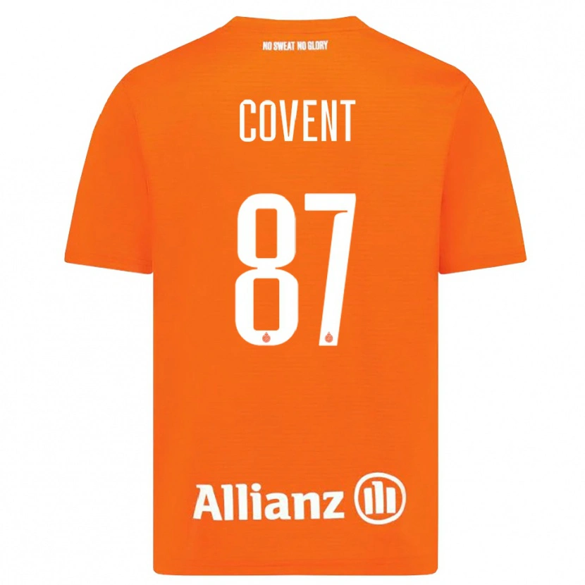 Danxen Kinder Jorijn Covent #87 Trikot Orange Weiß Torwarttrikot 2025/26 Österreich