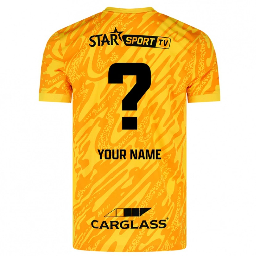 Danxen Kinder KRC Genk Trikot Orange Gelb Schwarz Torwarttrikot 2025/26 Österreich