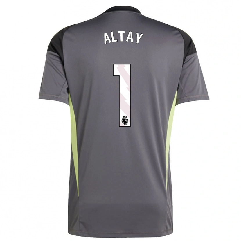 Danxen Kinder Altay Bayındır #1 Trikot Dunkelgrau Weiß Torwarttrikot 2025/26 Österreich