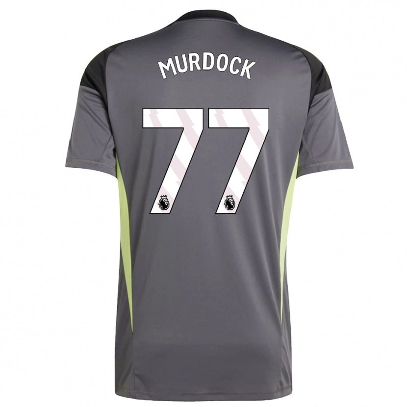 Danxen Kinder Will Murdock #77 Trikot Dunkelgrau Weiß Torwarttrikot 2025/26 Österreich