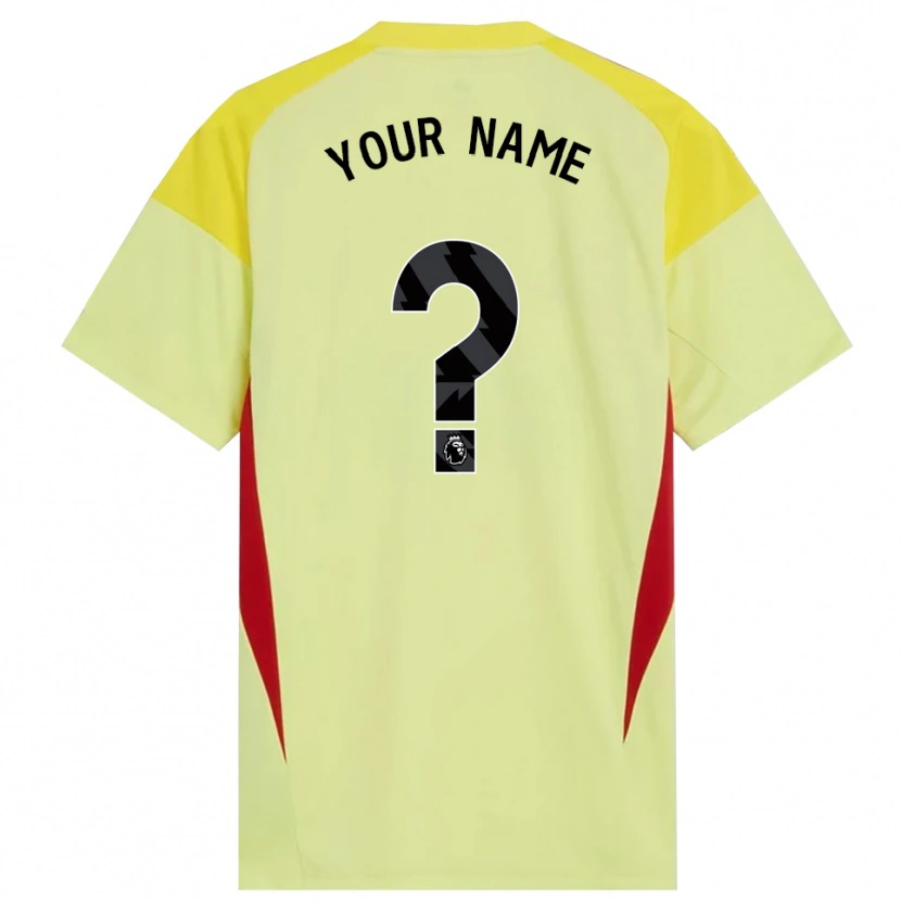 Danxen Kinder Arsenal FC Trikot Gelb Rot Schwarz Torwarttrikot 2025/26 Österreich