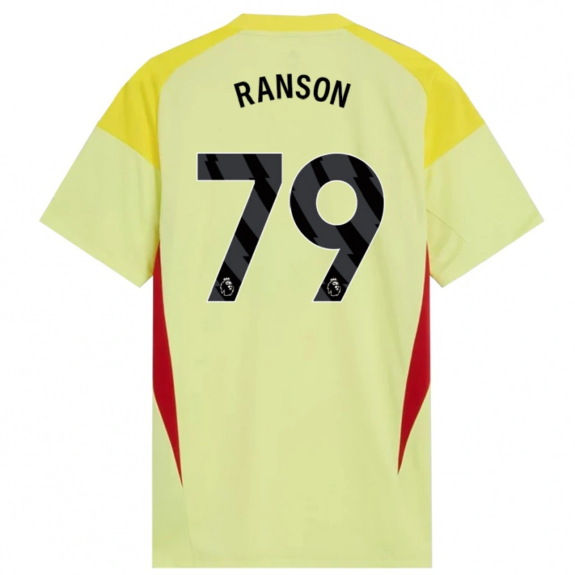 Danxen Kinder Khari Ranson #79 Trikot Gelb Rot Schwarz Torwarttrikot 2025/26 Österreich