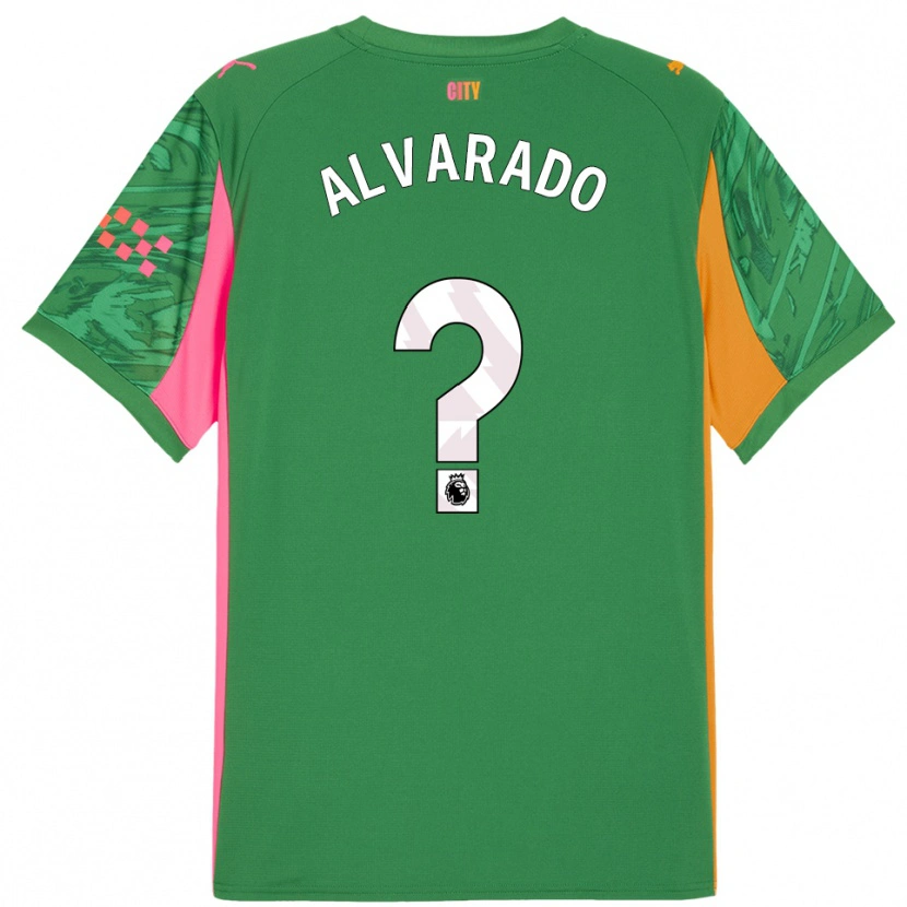 Danxen Kinder Lucas Alvarado #0 Trikot Grün Orange Torwarttrikot 2025/26 Österreich