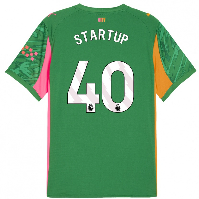 Danxen Kinder Katie Startup #40 Trikot Grün Orange Torwarttrikot 2025/26 Österreich