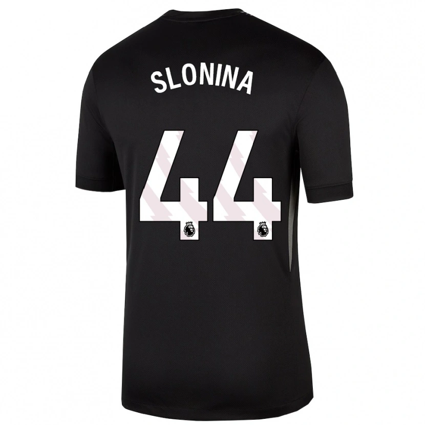 Danxen Kinder Gabriel Slonina #44 Trikot Schwarz Weiß Torwarttrikot 2025/26 Österreich
