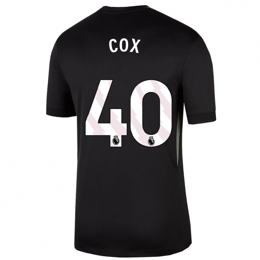 Danxen Kinder Katie Cox #40 Trikot Schwarz Weiß Torwarttrikot 2025/26 Österreich