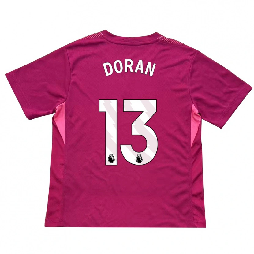 Danxen Kinder Farren Doran #13 Trikot Rosenweiß Torwarttrikot 2025/26 Österreich
