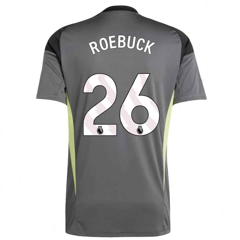 Danxen Kinder Ellie Roebuck #26 Trikot Dunkelgrau Schwarz Torwarttrikot 2025/26 Österreich