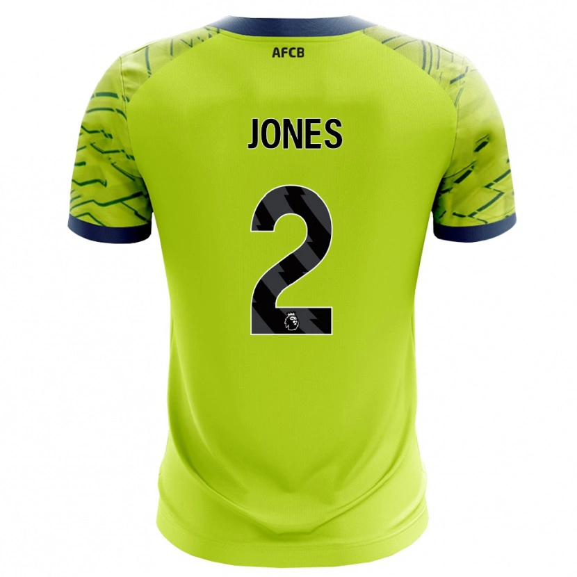 Danxen Kinder Abby Jones #2 Trikot Grün Gelb Torwarttrikot 2025/26 Österreich