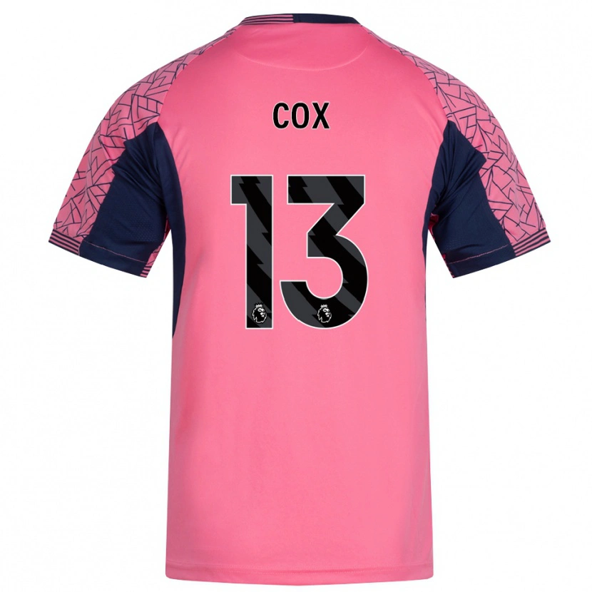 Danxen Kinder Matthew Cox #13 Trikot Rosa Schwarz Torwarttrikot 2025/26 Österreich