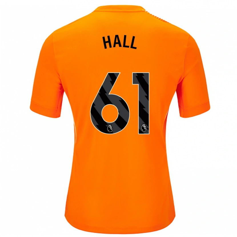 Danxen Kinder Steven Hall #61 Trikot Orange Schwarz Torwarttrikot 2025/26 Österreich