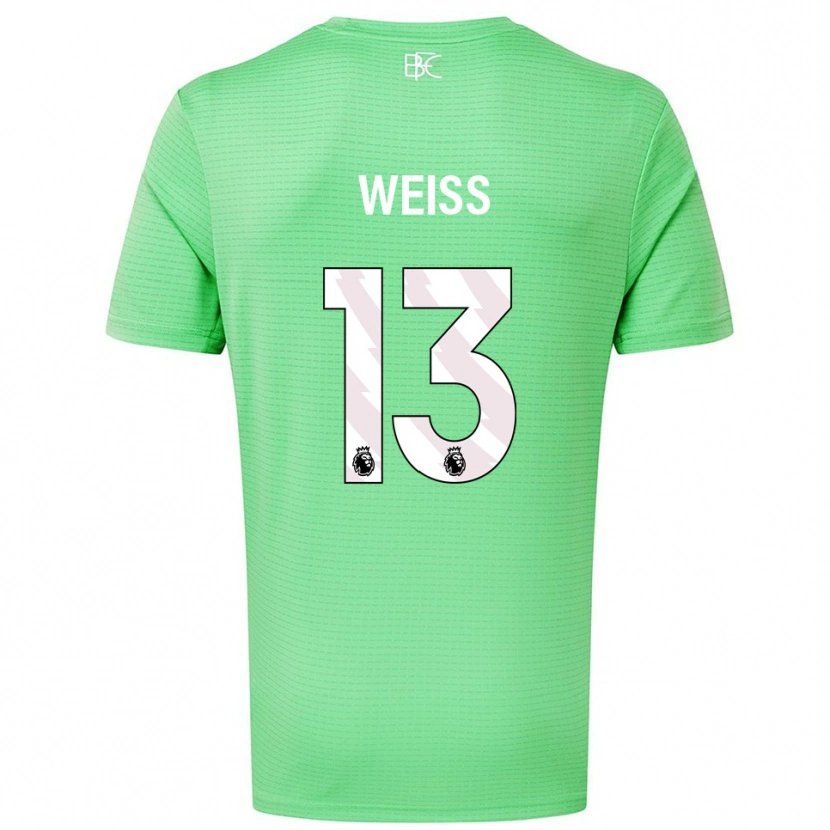 Danxen Kinder Max Weiß #13 Trikot Mittelgrün Torwarttrikot 2025/26 Österreich