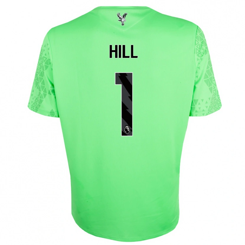 Danxen Kinder Marcus Hill #1 Trikot Grün Schwarz Torwarttrikot 2025/26 Österreich