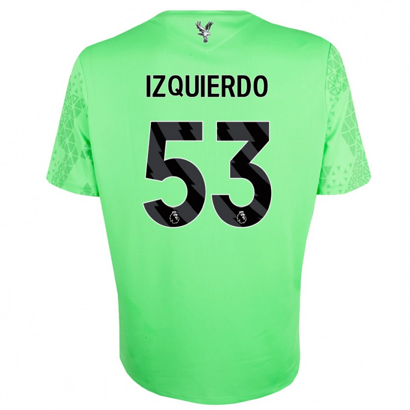 Danxen Kinder Jackson Izquierdo #53 Trikot Grün Schwarz Torwarttrikot 2025/26 Österreich