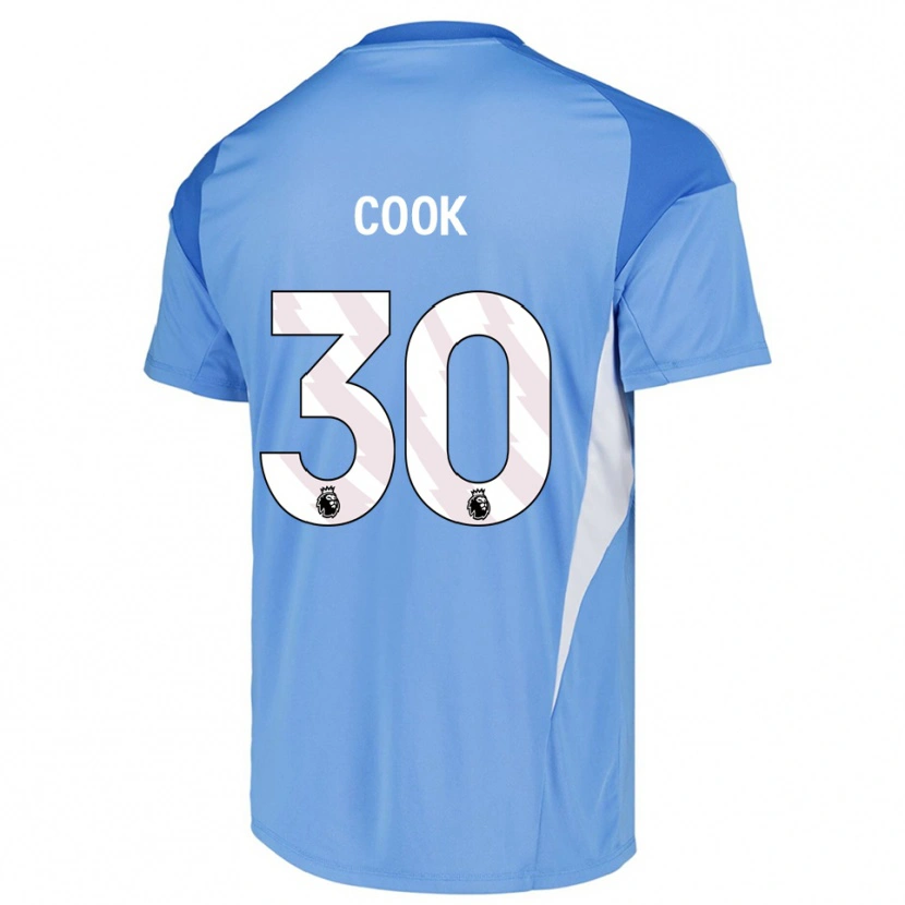 Danxen Kinder Robbie Cook #30 Trikot Himmelsblau Weiß Torwarttrikot 2025/26 Österreich