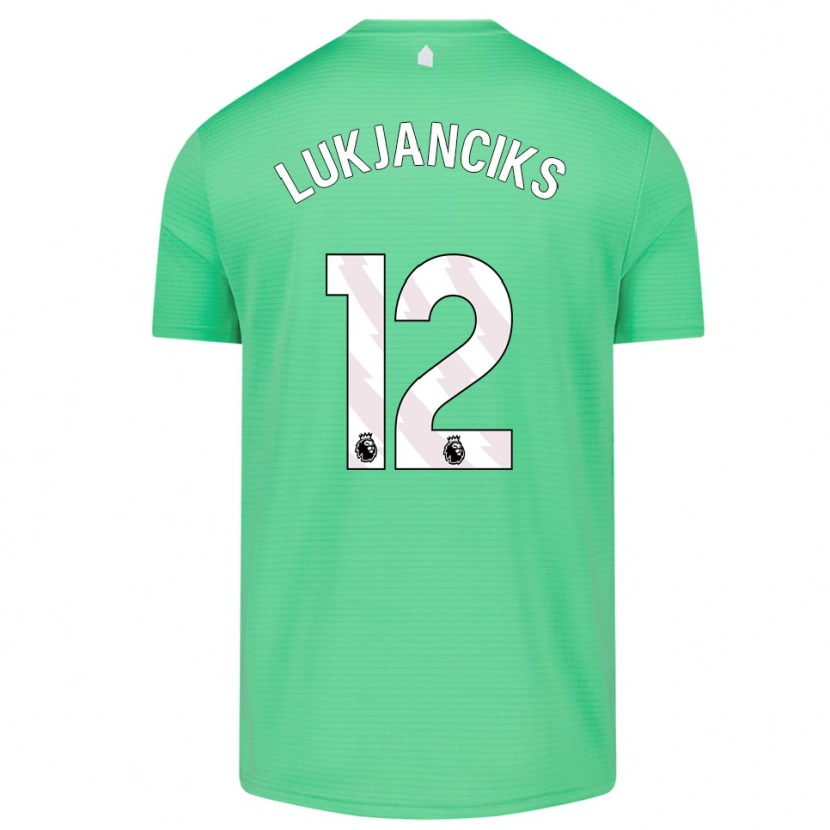 Danxen Kinder Douglass Lukjanciks #12 Trikot Mittelgrün Torwarttrikot 2025/26 Österreich