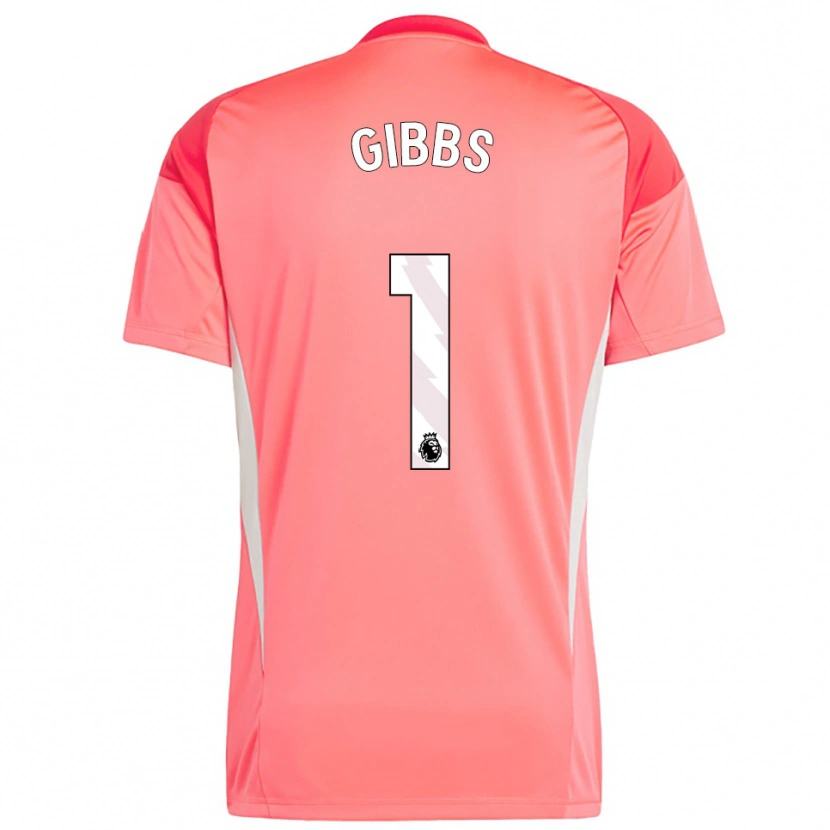 Danxen Kinder Frankie Gibbs #1 Trikot Rot Weiß Torwarttrikot 2025/26 Österreich