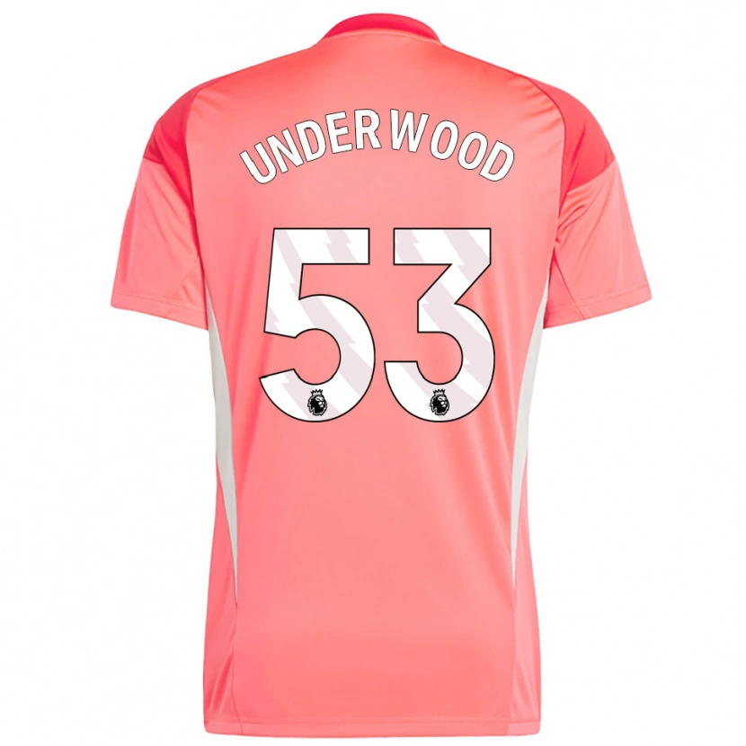 Danxen Kinder Marco Underwood #53 Trikot Rot Weiß Torwarttrikot 2025/26 Österreich