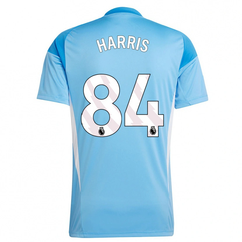 Danxen Kinder Aidan Harris #84 Trikot Blau Weiß Torwarttrikot 2025/26 Österreich