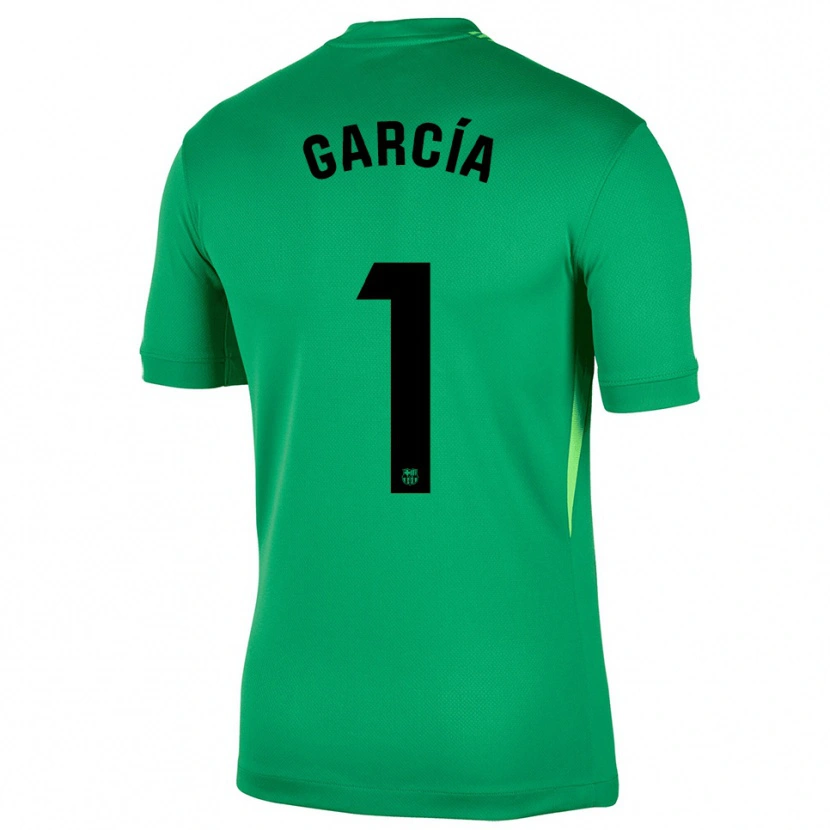 Danxen Kinder Joan García #1 Trikot Grün Schwarz Torwarttrikot 2025/26 Österreich