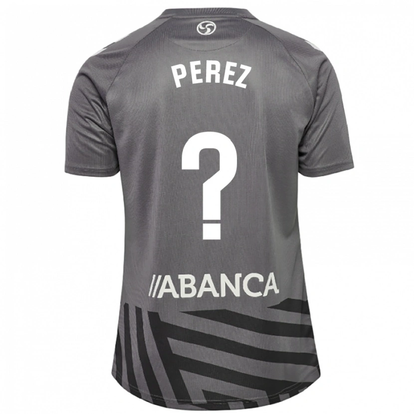 Danxen Kinder Iván Pérez #0 Trikot Dunkelgrau Schwarz Torwarttrikot 2025/26 Österreich