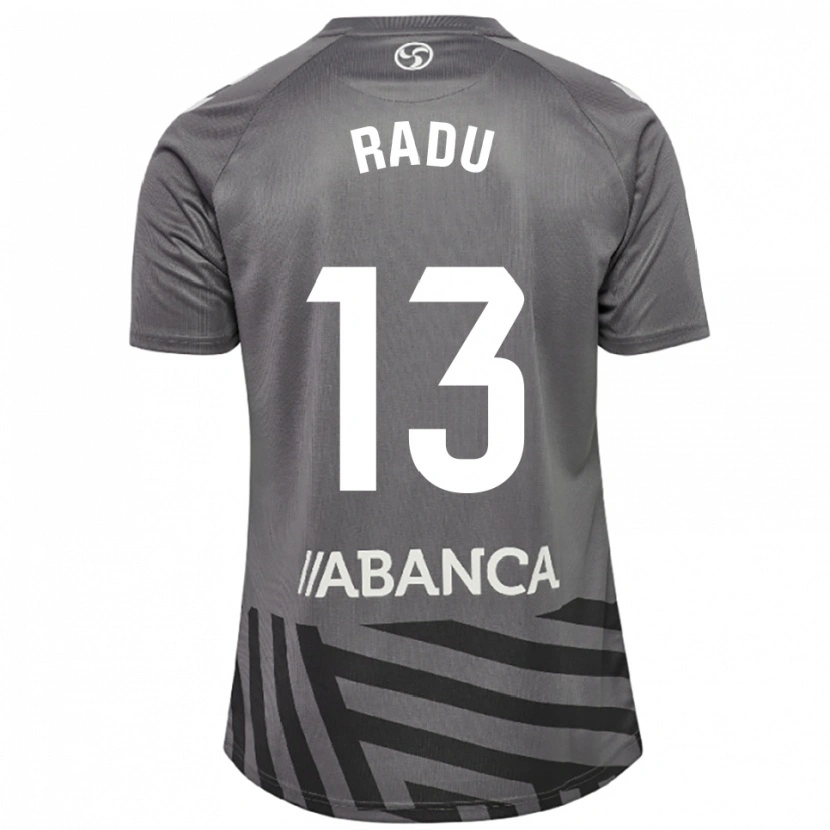 Danxen Kinder Ionuț Radu #13 Trikot Dunkelgrau Schwarz Torwarttrikot 2025/26 Österreich