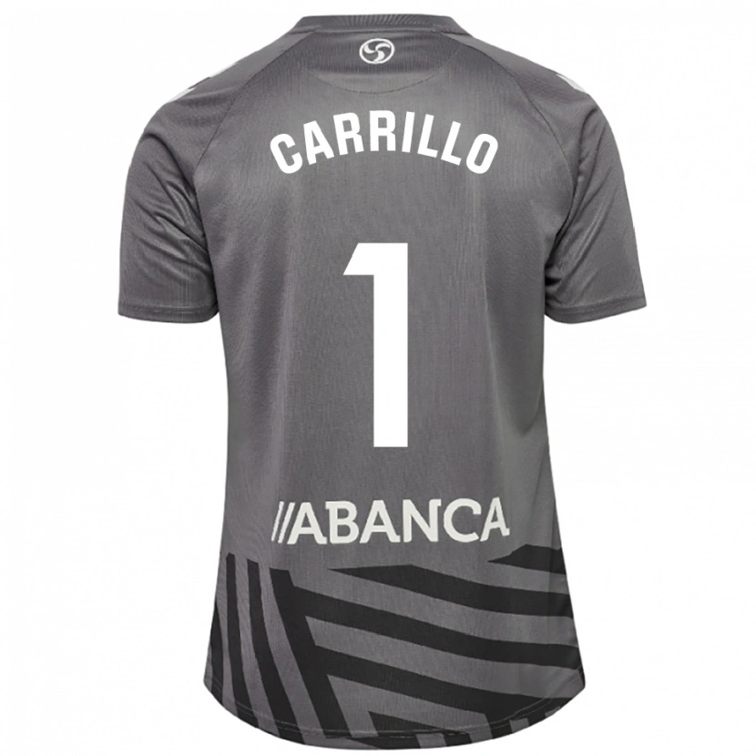 Danxen Kinder Coke Carrillo #1 Trikot Dunkelgrau Schwarz Torwarttrikot 2025/26 Österreich