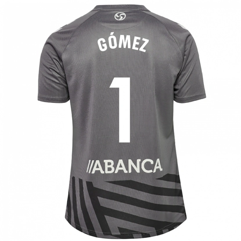 Danxen Kinder Nuria Gómez #1 Trikot Dunkelgrau Schwarz Torwarttrikot 2025/26 Österreich