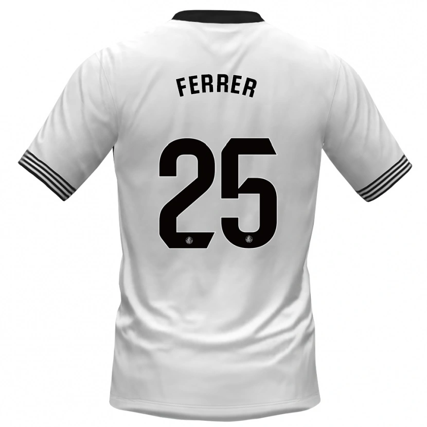 Danxen Kinder Diego Ferrer #25 Trikot Weiß Schwarz Torwarttrikot 2025/26 Österreich