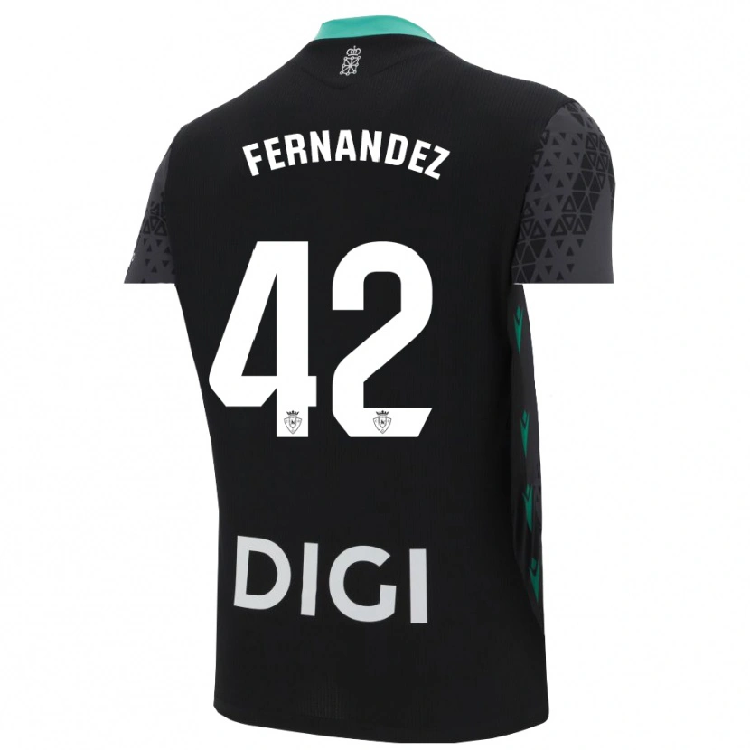 Danxen Kinder Rafa Fernández #42 Trikot Dunkelgrau Schwarz Torwarttrikot 2025/26 Österreich