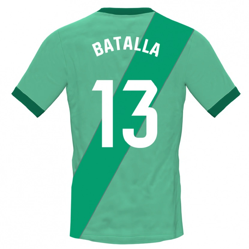 Danxen Kinder Augusto Batalla #13 Trikot Grün Schwarz Torwarttrikot 2025/26 Österreich
