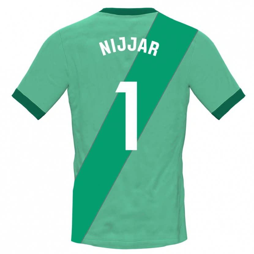 Danxen Kinder Tejpal Nijjar #1 Trikot Grün Schwarz Torwarttrikot 2025/26 Österreich