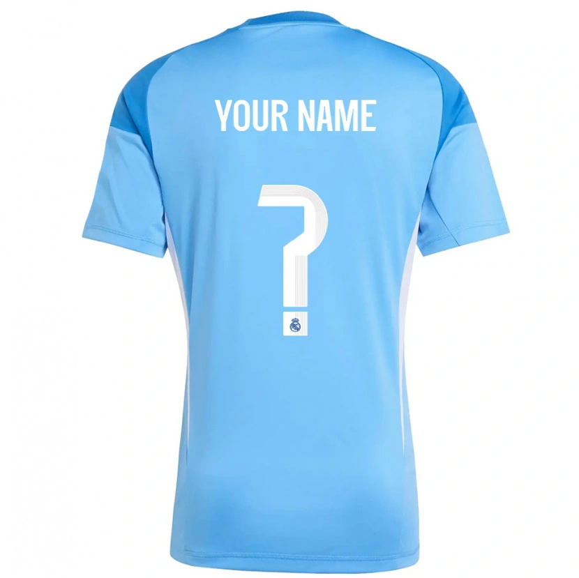 Danxen Kinder Real Madrid Trikot Himmelblau Weiß Torwarttrikot 2025/26 Österreich