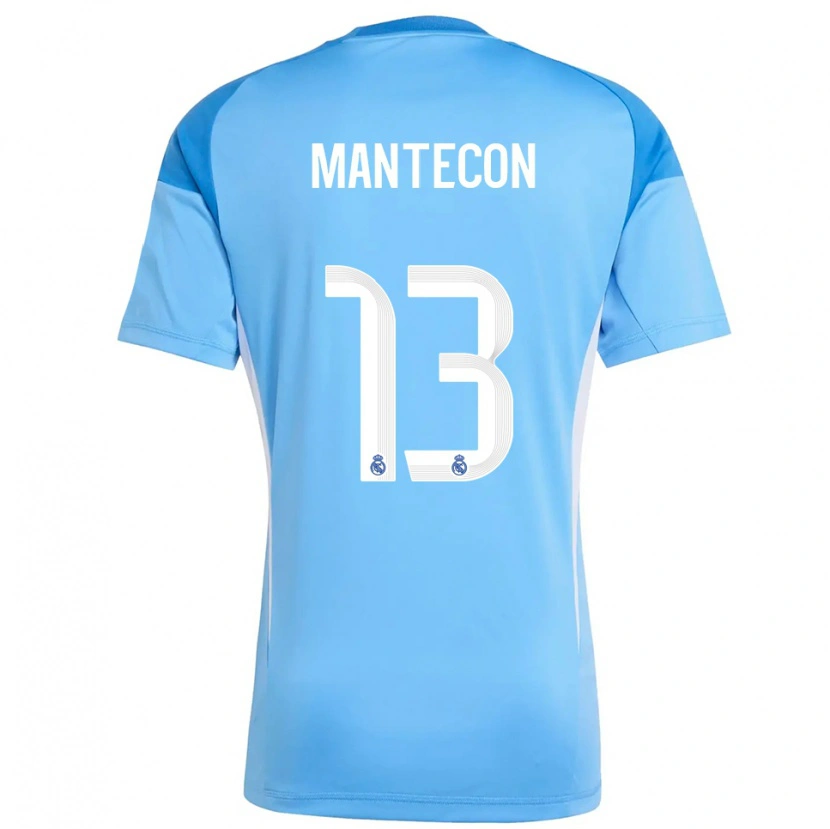Danxen Kinder Hugo Mantecón #13 Trikot Himmelblau Weiß Torwarttrikot 2025/26 Österreich