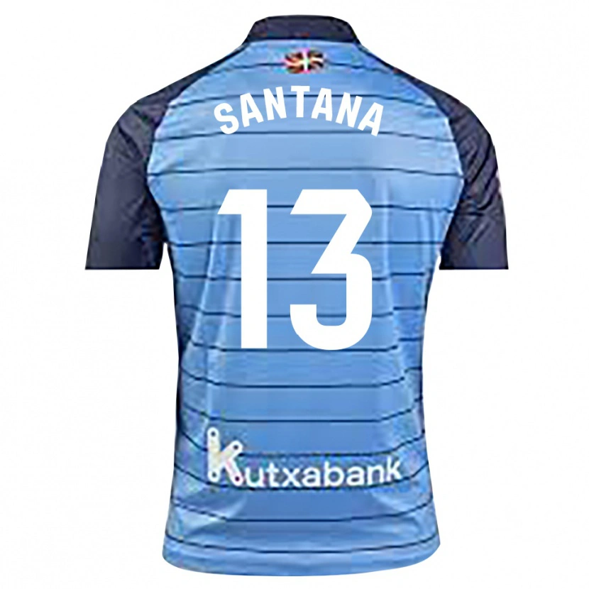 Danxen Kinder Olatz Santana #13 Trikot Marineblau Torwarttrikot 2025/26 Österreich