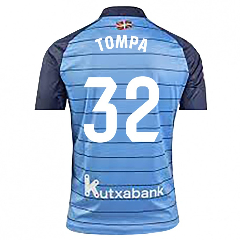 Danxen Kinder Ákos Tompa #32 Trikot Marineblau Torwarttrikot 2025/26 Österreich