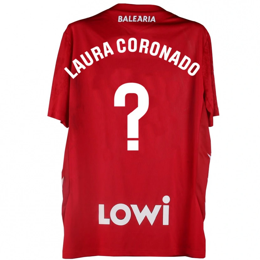 Danxen Kinder Laura Coronado Vilchez #0 Trikot Rot Weiß Torwarttrikot 2025/26 Österreich