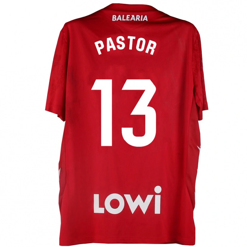 Danxen Kinder Alfonso Pastor #13 Trikot Rot Weiß Torwarttrikot 2025/26 Österreich