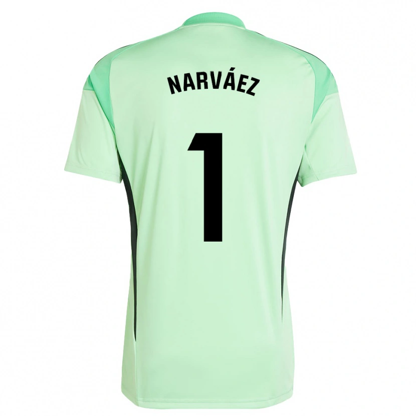 Danxen Kinder Miguel Narváez #1 Trikot Hellgrün Schwarz Torwarttrikot 2025/26 Österreich