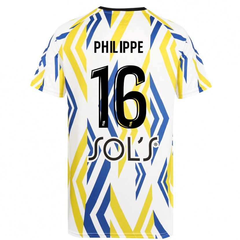 Danxen Kinder Laëtitia Philippe #16 Trikot Weiß Rot Blau Torwarttrikot 2025/26 Österreich