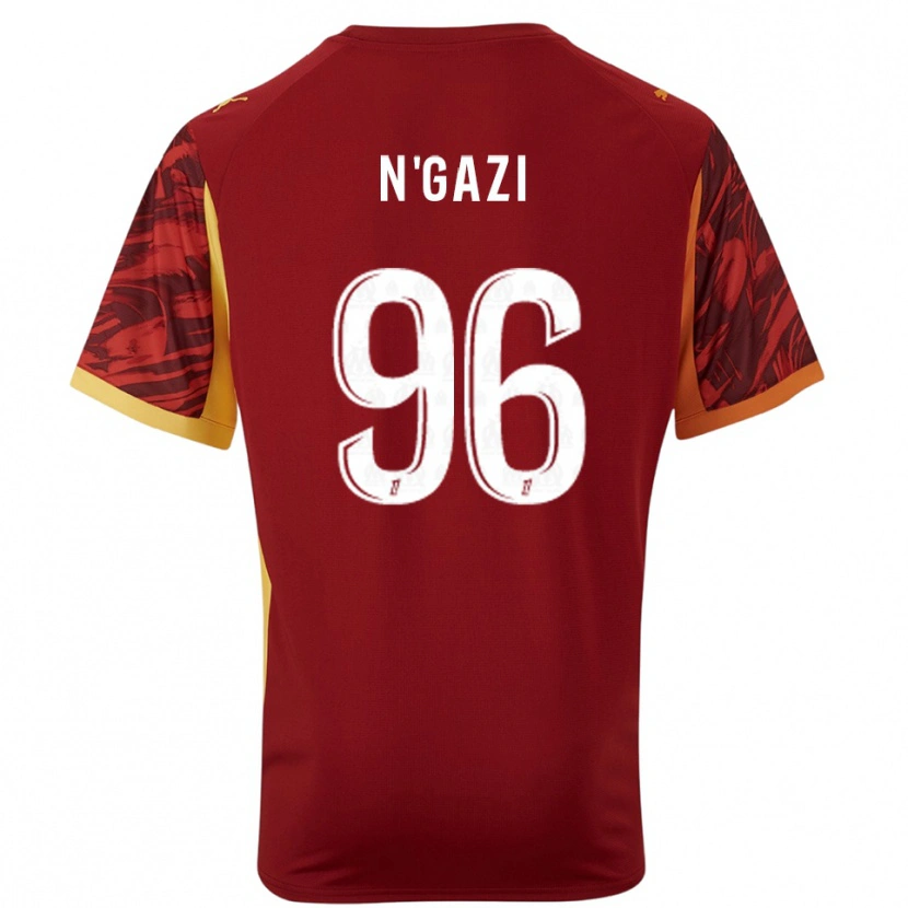 Danxen Kinder Chloé N'gazi #96 Trikot Burgunderrot Braun Torwarttrikot 2025/26 Österreich