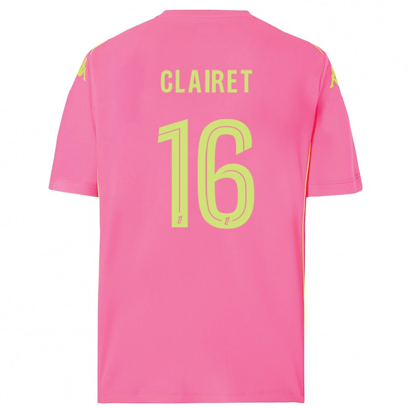 Danxen Kinder Duncan Clairet #16 Trikot Knallpink Torwarttrikot 2025/26 Österreich