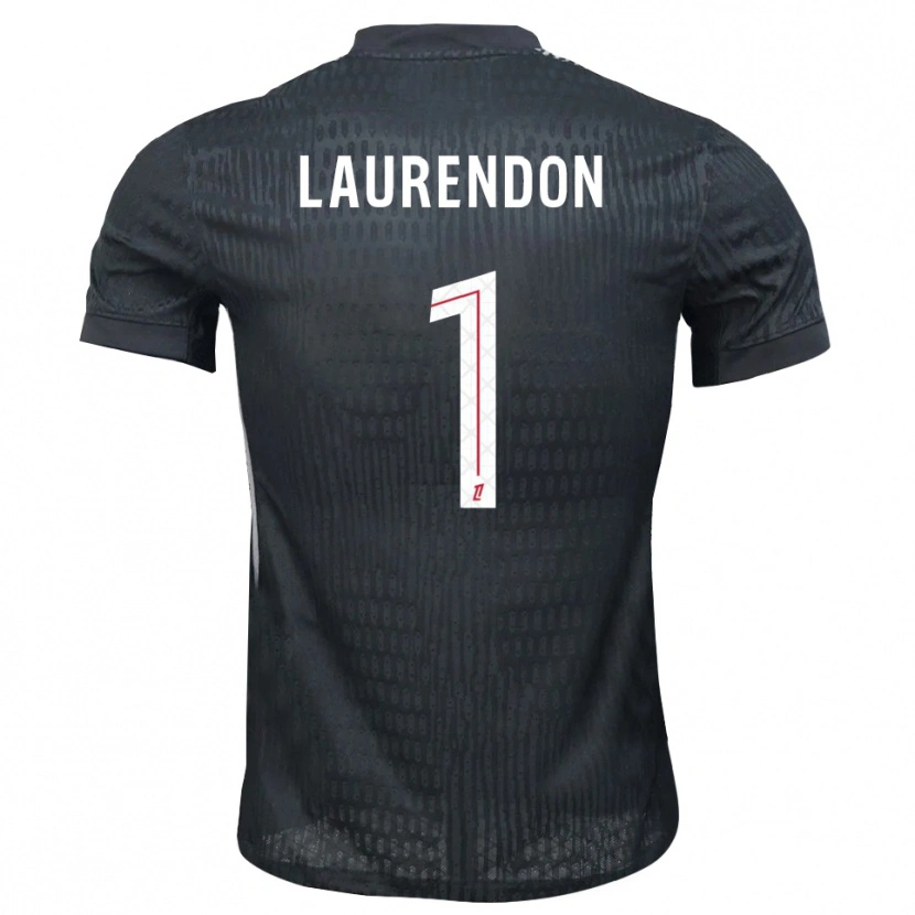 Danxen Kinder Bilal Laurendon #1 Trikot Dunkelgrau Schwarz Torwarttrikot 2025/26 Österreich