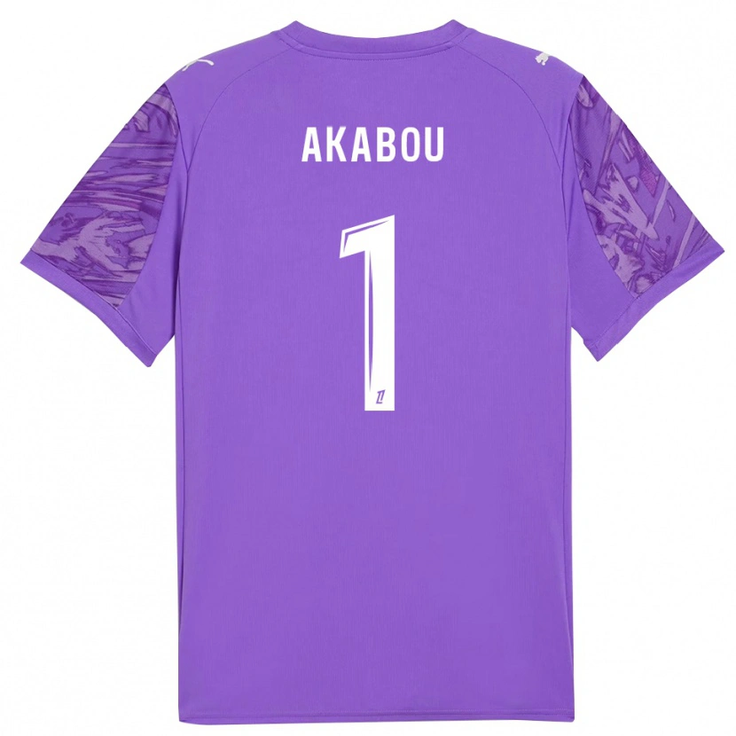 Danxen Kinder Ayoub Akabou #1 Trikot Orchidee Weiß Torwarttrikot 2025/26 Österreich