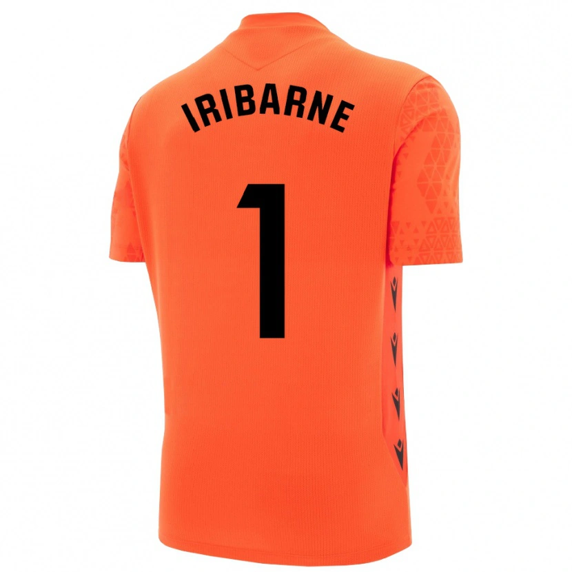 Danxen Kinder Bruno Iribarne #1 Trikot Orange Schwarz Torwarttrikot 2025/26 Österreich