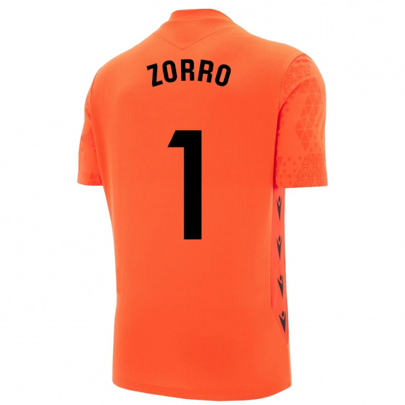 Danxen Kinder Zorro #1 Trikot Orange Schwarz Torwarttrikot 2025/26 Österreich