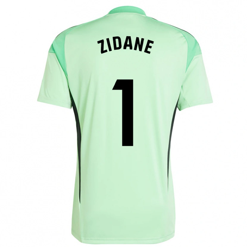 Danxen Kinder Luca Zidane #1 Trikot Hellorange Schwarz Torwarttrikot 2025/26 Österreich
