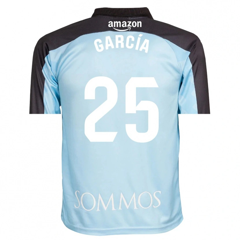 Danxen Kinder Jaime García #25 Trikot Hellblau Schwarz Torwarttrikot 2025/26 Österreich
